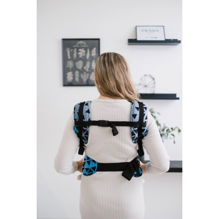 Be Lenka Mini Triangle Sapphire  - Слингова ергономична раница