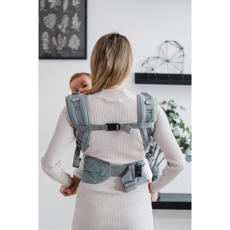 Be Lenka Mini Unicolor Grey  - Слингова ергономична раница