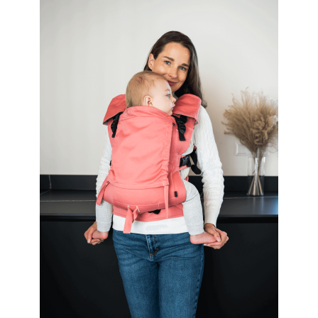 Be Lenka Mini Unicolor Salmon Pink  - Слингова ергономична раница
