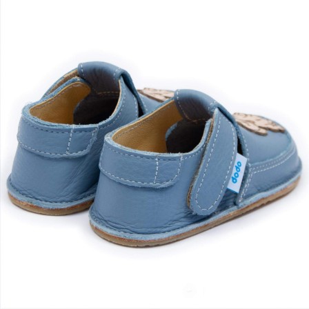 Dodo Shoes Puppy Baby Blue Barefoot Shoes Dodo Shoes Puppy Baby Blue Barefoot Shoes