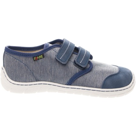 Fare Bare Textile shoes Blue Denim Fare Bare Textile shoes Blue Denim