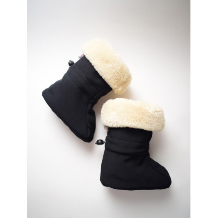 ISARA Boots Ultra Black - ботушки за бебеносене
