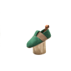 Pegres Barefoot Slippers BF05U green wool Pegres Barefoot Slippers BF05U green wool