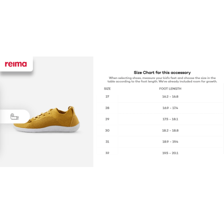 Reima Astelu Dark Mango Barefoot shoes